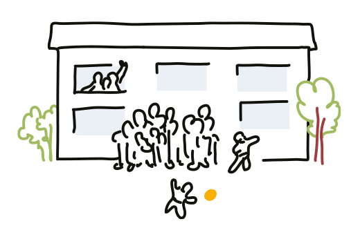 Illustration 'Kindergarten Johannes Bosco'